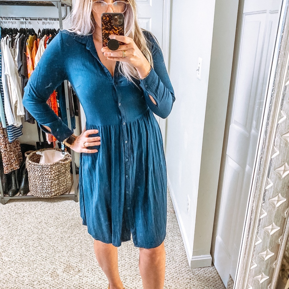 Old Navy 🔹 Long Sleeved Shirt Dress - Picture 12 of 12